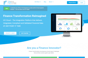 FinTech Innovations - ICE Cloud - Finance Transformation